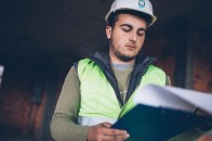 Modern Construction worker