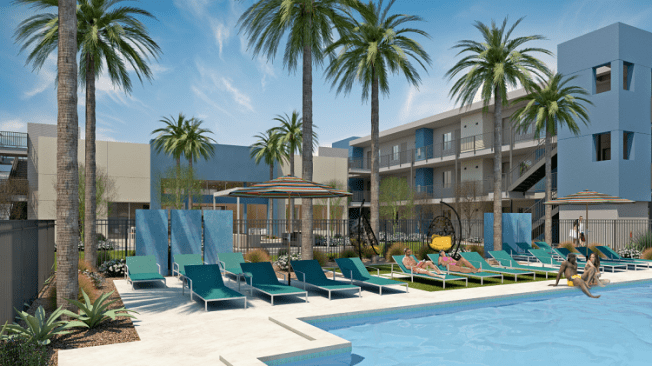 Greenlight Communities is scheduled to open its first two new construction properties under its Cabana brand in April in Phoenix. The developers describe the communities as "attainable" housing for the workforce.