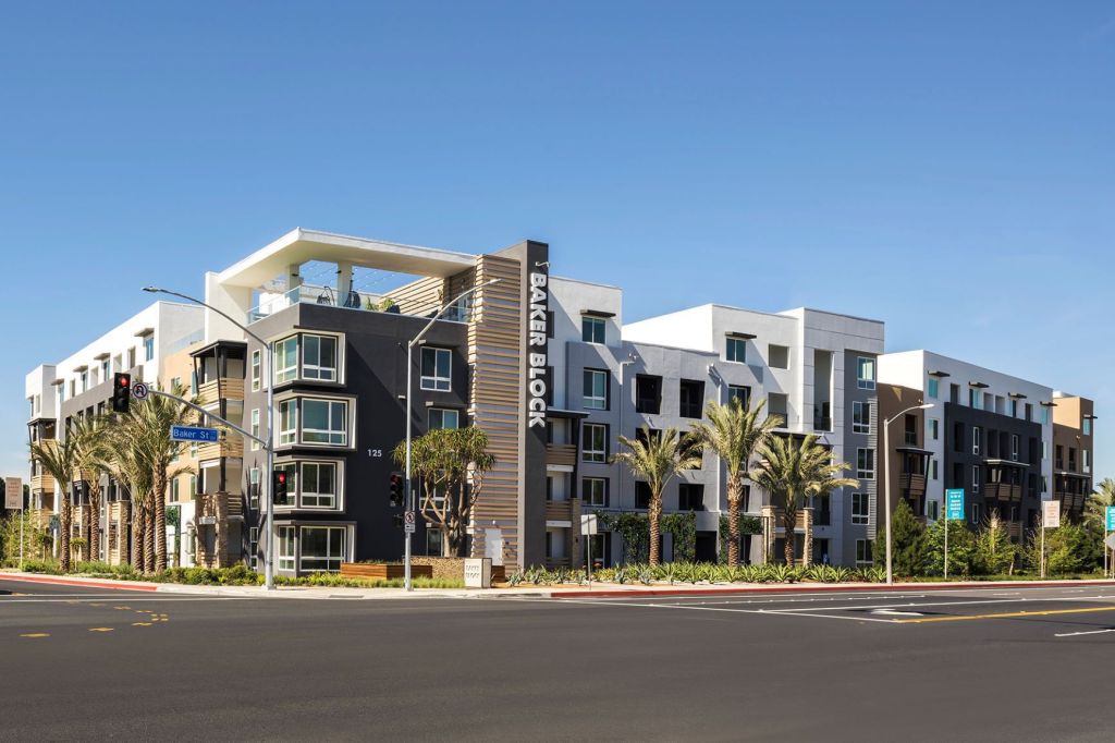 Baker Block in Costa Mesa, Calif.