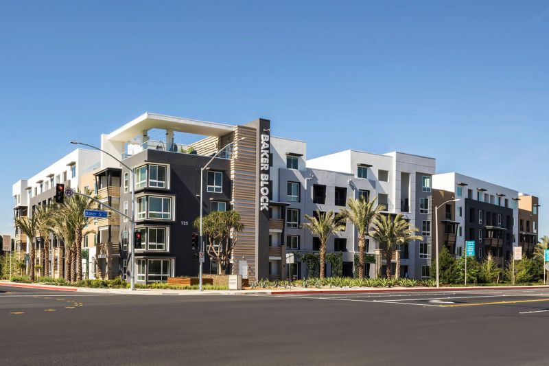 Baker Block in Costa Mesa, Calif.