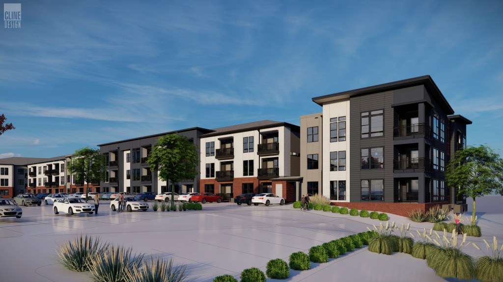 Aventon North Ridge will bring 372 luxury apartments to North Raleigh, North Carolina, in late 2021.