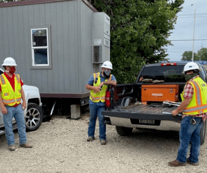 The NRP Group has required all workers, employees, subcontractors, and suppliers to wear face coverings while on jobsites.