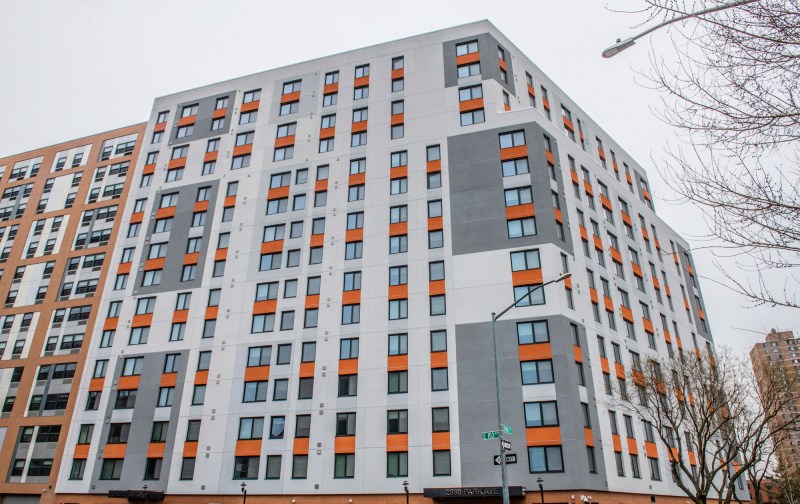 Omni New York's Park Avenue Green is currently the largest affordable housing building in North America certified by Passive House Institute US.