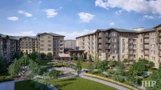 The Erickson Wind Crest community in Highlands Ranch, Colo., designed by JHP Architecture / Urban Design. In the traditional arrangement of multiple generations living together, aging family members are more likely to experience a mixture of quiet and active spaces and opportunities to get outdoors.