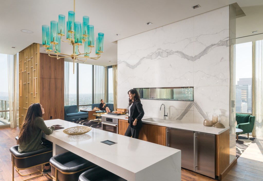 Vision on Wilshire, Los Angeles. Courtesy Steinberg Hart.