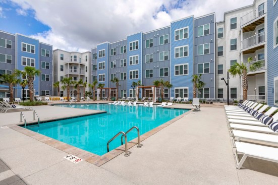 Uncommon Wilmington offers one-, two-, and four-bedroom apartments as well as a host of amenities for students at the University of North Carolina Wilmington.