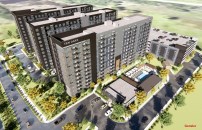 AHS Residential's Ten Oaks development, which will be comprised of three 12-story apartment towers with 576 units, is its first in Houston.