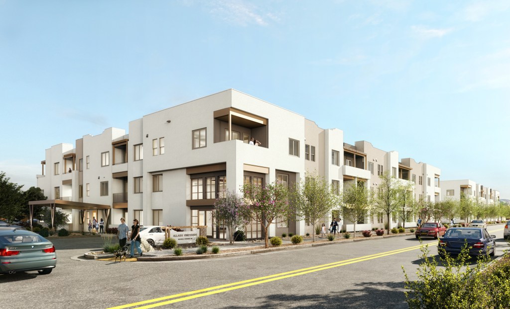 Allaso Vineyards will bring 111 luxury apartments to Albuquerque, New Mexico.