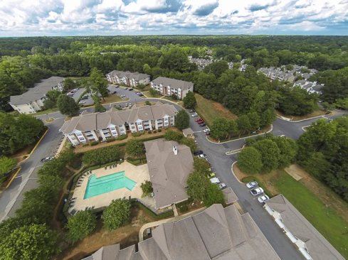 The Avalon Apartments in Charlotte, North Carolina.