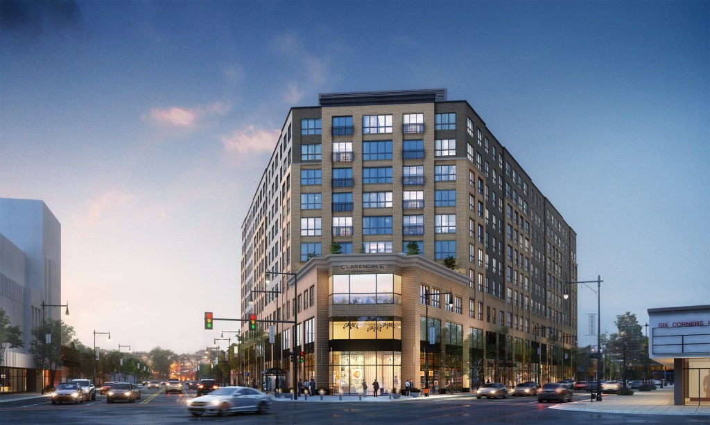 Clarendale Six Corners, Chicago, Ill. Courtesy Ryan Companies