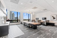 The newly-renovated coworking space at Hubbard Place in Chicago, Illinois.