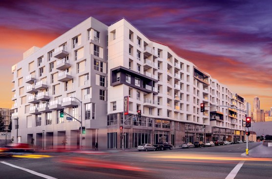 OLiVE DTLA in Los Angeles is one of three California multifamily communities recently acquired by Waterton.
