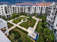 The luxury 226-unit Sanctuary Doral in Doral, Florida, offers an abundance of amenities for residents, including 1.35 acres of open space.