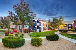 The Russell Apartments in West Las Vegas will undergo value-add improvements and be rebranded as Portola on Russell.