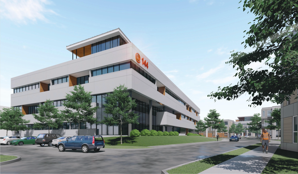 Trinity Square Holdings' Merchant Street pronect in Springdale, Ohio, will include the redevelopment of two office buildings into multifamily housing.