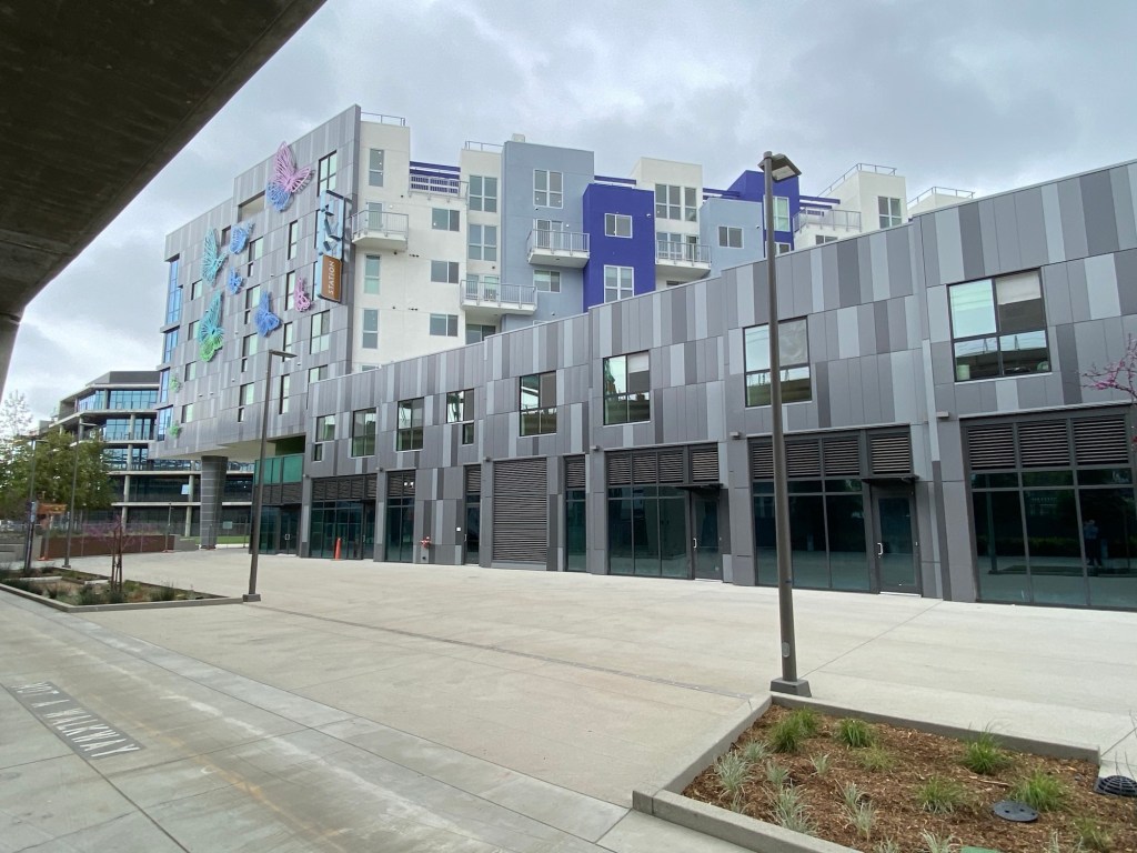 The mixed-use Ivy Station development in Culver City, California, includes the six-story, 200-unit Upper Ivy multifamily community.
