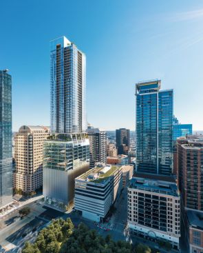 Bounded by Guadalupe and 6th Street in Austin, Texas, 321 West is in an area of the city that has emerged as a hot spot for employers, residents, and entertainment.