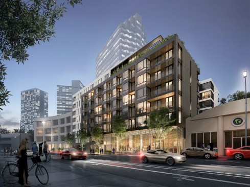 Move-ins are underway at Mill Creek Residential's Modera Lake Merritt, which features 173 apartments and ground-floor retail space in the eclectic Uptown neighborhood in Oakland, California.