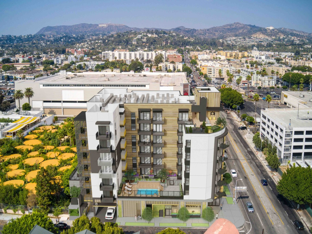 Link Apartments Solana will bring 70 units of essential housing to East Hollywood.