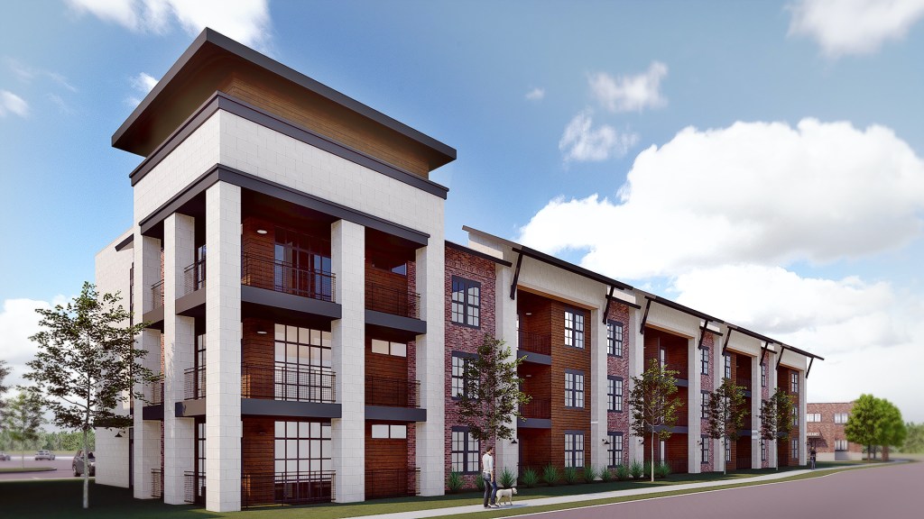 Once completed, Presidium Berkshire will be a 340-unit luxury community in Fort Worth, Texas.