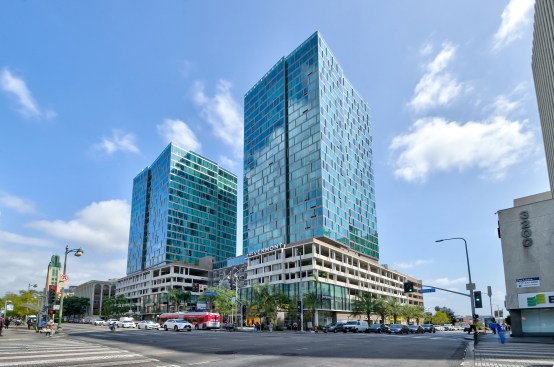 The Vermont in Los Angeles comprises 464 apartments and 31,000 square feet of retail space.