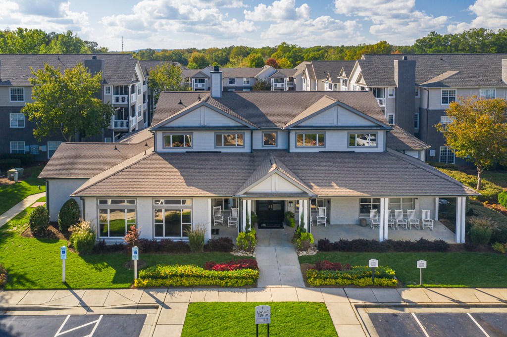 501 Estates in Durham, North Carolina, offers apartments, townhomes, and cottages on a 33-acre site.