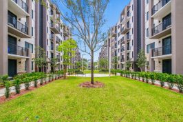 Oak Enclave Miami in Miami Gardens, Florida, was completed in June. The units feature a private balcony or patio, 10-foot ceilings, stainless steel appliances, and modern finishes.