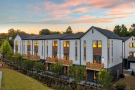 RangeWater's Maverick community in Atlanta contains 325 apartments and 110 townhouses that range in size from studios up to four-bedroom, multi-level residences. The Class A rental project was designed to appeal to potential residents from graduate students and young professionals to families and empty nesters.
