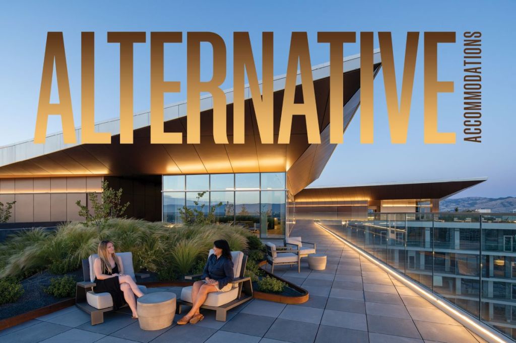 The sky decks at Sentral’s Miro apartments allow guests and residents expansive views of San Jose, California.