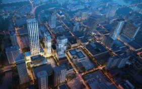 Paramount will stand at 60 stories and 750 feet tall upon completion.