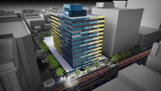 The 233,000-square-foot office building at 3325 Wilshire Blvd. in Los Angeles will be converted into a mixed-use development.
