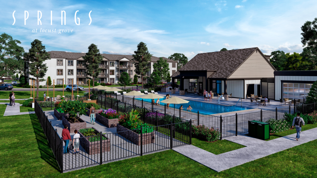 Springs at Locust Grove will bring 328 apartments to Locust Grove, Georgia. This marks Continental Properties' sixth rental community in the Greater Atlanta area.