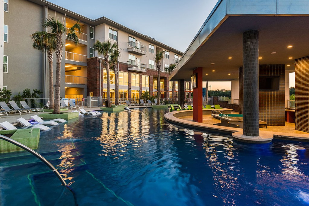 The Luxx boasts top-of-the-line amenities for its student renters.