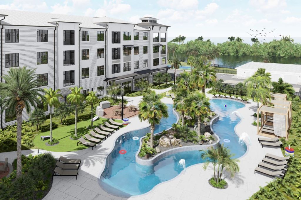 The Stadler, one of three Florida developments in the works, will be the firm's first to feature a lazy river.