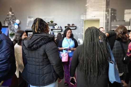 The American Landmark team holds an open house each spring for the City Teaching Alliance participants so they can get to know the properties and the application process.