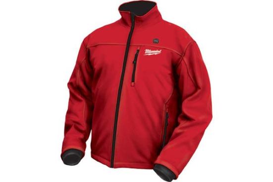 Milwaukee. Don’t just stuff your pockets with handwarmers. Keep yourself warm all over with the M12 Cordless Heated Jacket. Compatible with the entire line of M12 power tools, the heated jacket uses Red Lithium battery technology to warm the body and stimulate blood circulation in cold jobsite conditions. Hidden in a back pocket, the battery supplies up to six hours of continuous heat on a single charge. Three strategically placed carbon fiber heating zones are sewn into the jacket, which can be set to low, medium, or high with the touch of a button on the lapel. The heated jacket is also water and wind-resistant. 800.729.3878.
www.milwaukeetool.com.