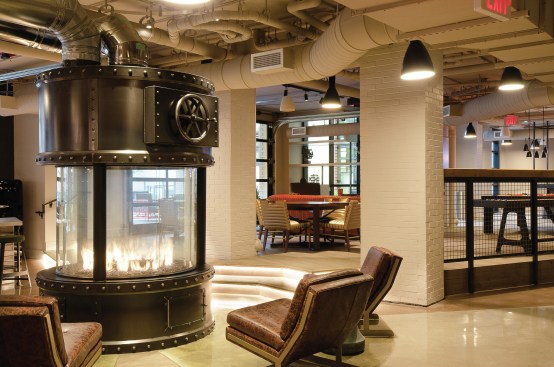 Lounge space at AVA NoMA