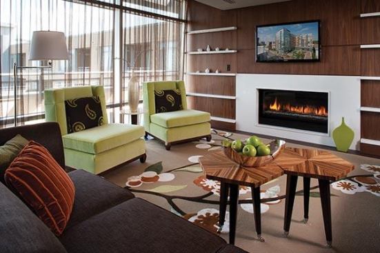 Situated on just 1.62 acres near downtown Silver Spring, Md., The Cameron is a luxury apartment project offering 325 one- and two-bedroom units. The 15-story building also includes 7,300 square feet of ground-floor retail, along with a 434-car parking structure. Architectural elements blend classic brick siding with modern metal-and-glass details, including floor-to-ceiling in-unit windows. With an average size of 931 square feet, the apartments feature 9-foot ceilings, spacious balconies, stainless steel appliances, granite countertops, and condo-quality kitchen cabinets. Amenities are located on the 15th floor and include a residents club, which features a fireplace, wine cellar, bar area and billiards, along with a fitness center with adjoining yoga room. A resort-style pool occupies the roof.