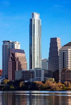 Award: Project of the Year, Green  Project name: The Austonian  Location: Austin, Texas  Architect: Ziegler Cooper Architects  Developer: Benchmark Development  Builder: Balfour Beatty Construction  Number of units: 166  Unit mix: one- to three-bedrooms plus library; penthouses  Prices: &nbsp;mid-$500,000 to $8 million &nbsp;