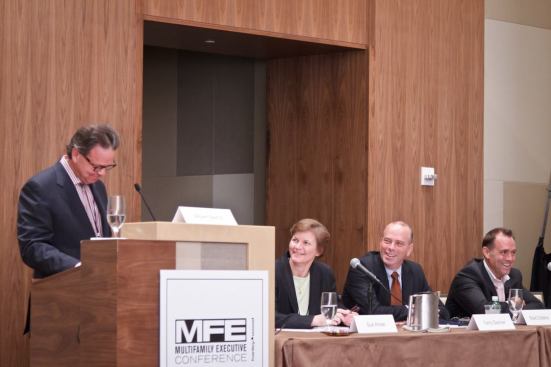 At the “Final Cut” pattern, which included representatives from Gables Residential, Riverstone Residential Group, and Alliance Residential Co., panelists indicated that value-add investments are taking more of the center stage in cap-ex and operational decisions going forward.