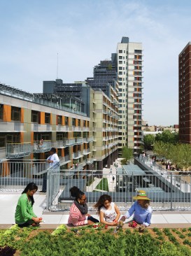 Via Verde, in the South Bronx, N.Y., exemplifies the eco-consciousness for which Jonathan Rose Cos. projects are known.