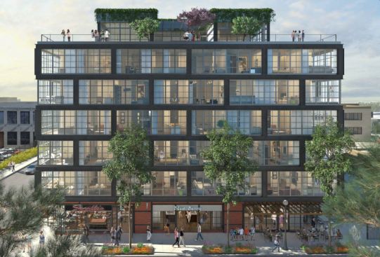 The Atlantic Pluming sister site 2030 8th Street will hold 62 luxury condos. Image courtesy The JBG Companies