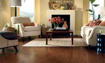 With 80 design and color options, Armstrong's MODe vinyl tile flooring comes in 16-inch and 12-inch square tiles, as well as 4-inch-by-6-inch wide planks. MODe, which is short for 'My Own Design,' can be installed with traditional adhesive or the QuickTac system, which uses a grid liner and either tabs or spray adhesive. 