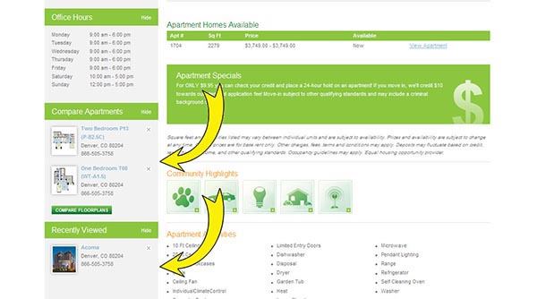 Over the past three years, UDR has pursued a strategy of leveraging existing web-based technology to enhance its prospects’ user experience. The developer designed its new website around this strategy, with multiple embedded technologies intended to work in a cohesive back-end environment. Specific elements include a wall paint customization tool; user-interactive point-of-view walking tour technology; and social media integration with Facebook. The new website also incorporates 3-D photos—the first real estate–related website in the country to do so, according to UDR. The redesigned website contributes to the REIT’s online marketing goals and increases its sales lead stream at a lower acquisition cost. As a result, throughout 2010, UDR increased its organic-search ranking visibility as well as its accessibility from other online referral sources, which contributed to a year-over-year lead stream growth of 18 percent while decreasing the firm’s overall marketing expenses by 17 percent.