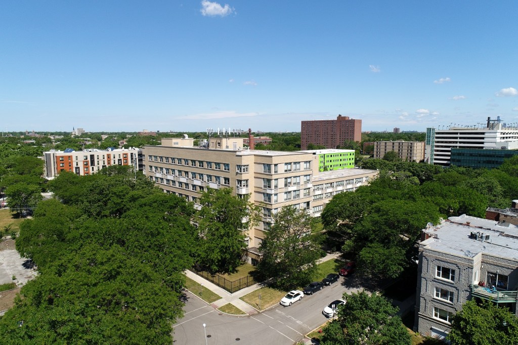 Drexel Court is a six-story, 86-unit affordable community in Chicago’s South Shore, acquired by Avanath for $9.15 million in 2018.
