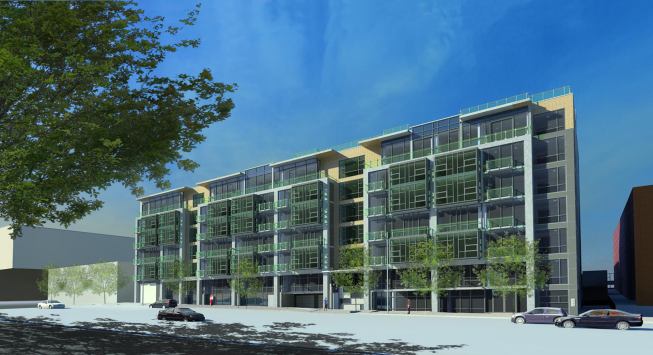 HIGH-PROFILE: The 196-&shy;unit Portrero Launch in San Francisco, opening in September, was bought by Henry Cisneros’ CityView for $90 million in January.