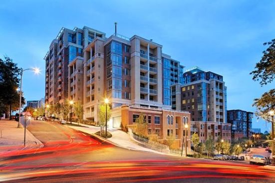 The foreclosure auction was held in the middle of a blizzard, and investors had to bring a $9 million certified check just to get in the door. Nearly 100 people showed up on the courthouse steps, so the auction had to be moved to a nearby Hilton. But in the end, The Palatine, a 262-unit Class A high-rise in Arlington, Va, went to Miami-based Crescent Heights. The bidding began at around $80 million and when it hit $104 million, there were only three bidders left: Highlands Ranch, Colo.-based UDR, Boston-based AEW Capital Management (representing an undisclosed investor), and Crescent Heights, which won the property for 
$118 million. That price represents a 4.5 percent cap rate. The sellers were lenders iStar Financial and Dublin, Ireland-based Allied Irish Bank, which had foreclosed on the project’s $94 million construction loan to developer Washington, D.C.-based Monument Realty.