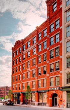 Award: Project of the Year, Adaptive Reuse  Project name: Hayes at Railroad Square  Location: Haverhill, Mass.  Architect: The Architectural Team  Developer: Planning Office for Urban Affairs  Builder: Dellbrook Construction  Number of units: 57  Unit mix: one- and two-bedroom units and duplexes  Rents: $732 to $1,400