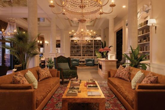 Memoir Residential's New Orleans lobby.