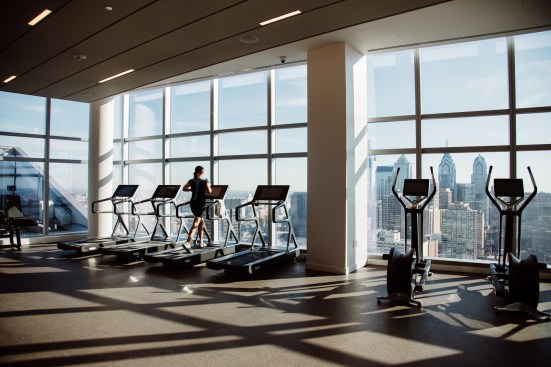AKA University City's Level28 features a state-of-the art fitness center as well as other amenities.